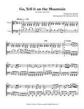 Go Tell it on the Mountain for Violin and Cello - PDF Download
